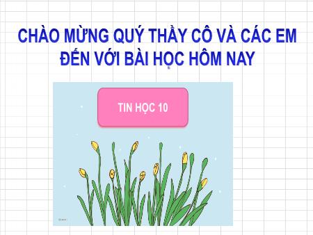 Bài giảng Tin học 10 (Kết nối tri thức) - Bài 27: Tham số của hàm
