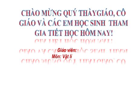 Bài giảng Vật lí 11 (Kết nối tri thức) - Bài 3: Vận tốc, gia tốc trong dao động điều hòa