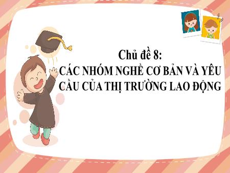 Kế hoạch bài dạy Hoạt động trải nghiệm, hướng nghiệp 11 (Kết nối tri thức) - Chủ đề 8: Các nhóm nghề cơ bản và yêu cầu của thị trường lao động